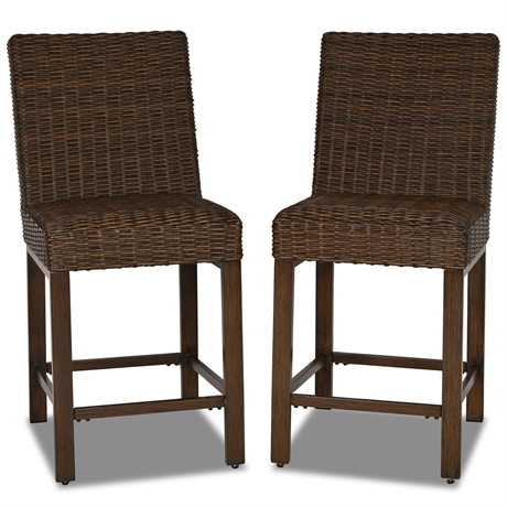 Pair Paradise Trail Patio Bar Stools