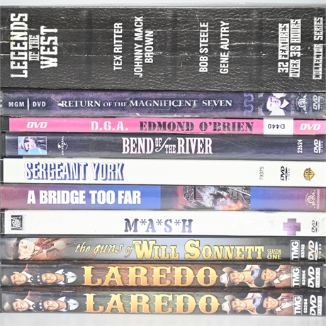 12 Western DVD Movies