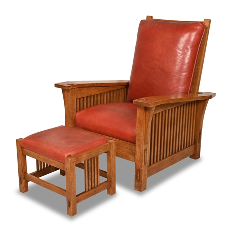 Stickley Morris Oak Chair