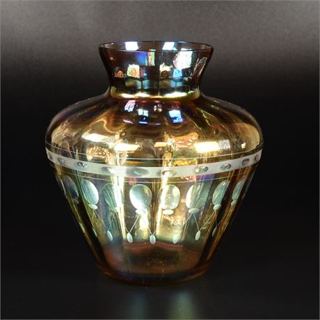 Antique Carder Steuben Era Glass Vase