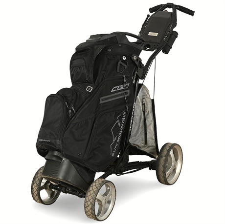 Sun Mountain Micro Cart with C-130 Golf Bag