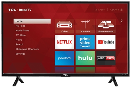 TCL® 32" Class 3-Series HD LED Roku Smart TV