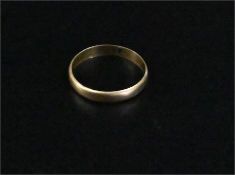 Antique 18K Yellow Gold Band