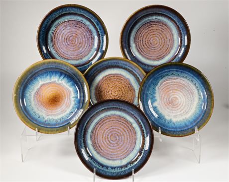 Bill Campbell Stoneware Plates