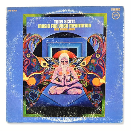 Tony Scott – Music for Yoga Meditation and Other Joys LP (Verve V6-8742, 1968)