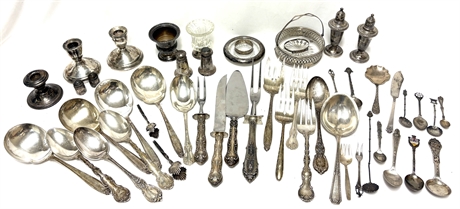 50 Item Assorted Sterling Lot