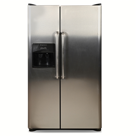 Frigidaire 26 cu ft Stainless Side‑by‑Side Refrigerator w/ Ice & Water