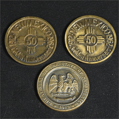 New Mexico 50th Anniversary Commemorative Coins