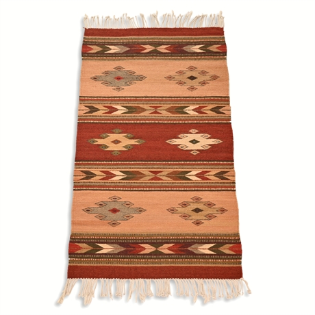 68" Zapotec Weaving
