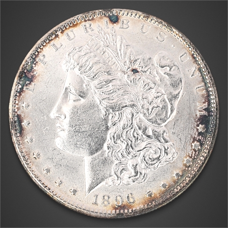 1896 Morgan Silver Dollar – Philadelphia Mint – .900 Silver