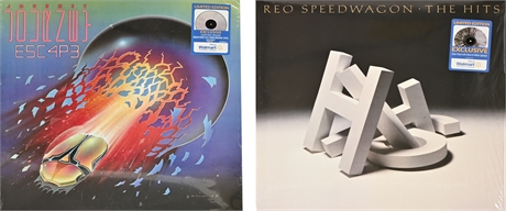 REO Speedwagon and Journey LPs