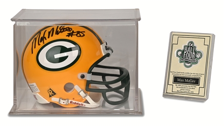 Forrest Gregg Packers Autographed Football Mini Helmet