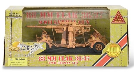 88 MM Flak 36/37 WWII German Gun Diecast