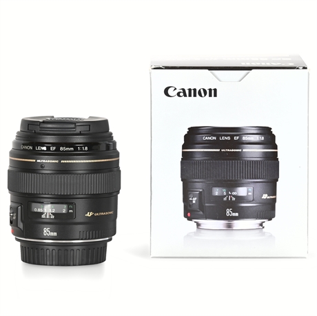 Canon Ultrasonic EF85 mm F/1.8 USM Lens