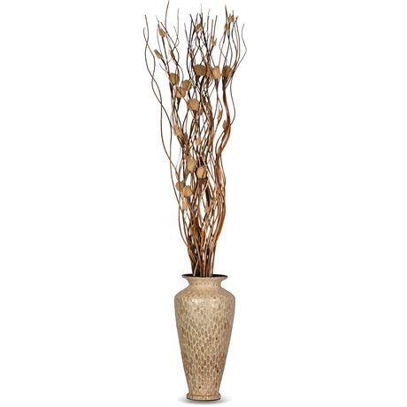 5' Dried Arrangement in Vase