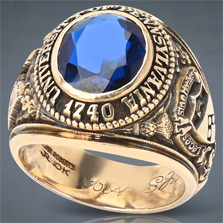 10K 1964 University of Pennsylvania Class Ring