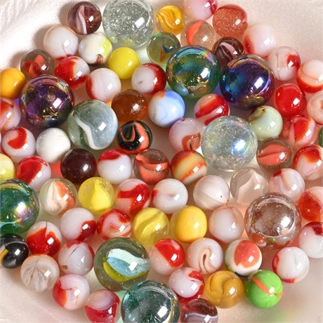 Collection of Vintage Marbles