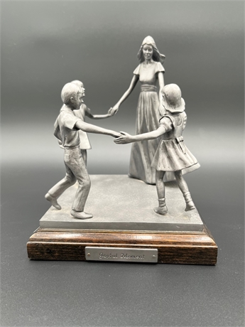 "JOYFUL MOMENT" BRONZE SCULPTURE