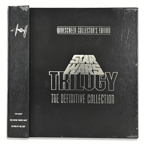 Star Wars Trilogy: The Definitive Collection 1992 Widescreen LaserDisc Set