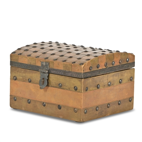 Copper & Brass Clad Box