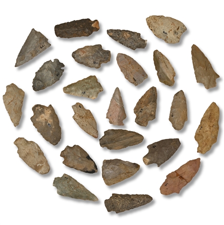 Benton Broad Stem Arrowheads