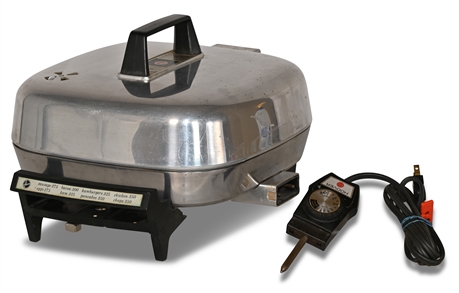 Vintage Hoover Tripan Electric Fry Pan Boiler