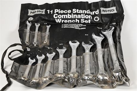 Pro-tech Standard Combination Wrench Set