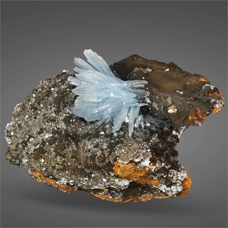 464g Blue Barite from Morocco