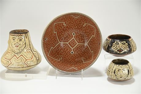 Shipibo Peruvian Pottery Collection