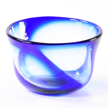 Bettina Foothorap Cobalt Blue Bowl