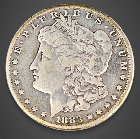 1883 Morgan Silver Dollar – Carson City Mint – .900 Silver