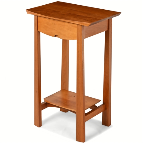 Black Cherry Side Table by Green Design