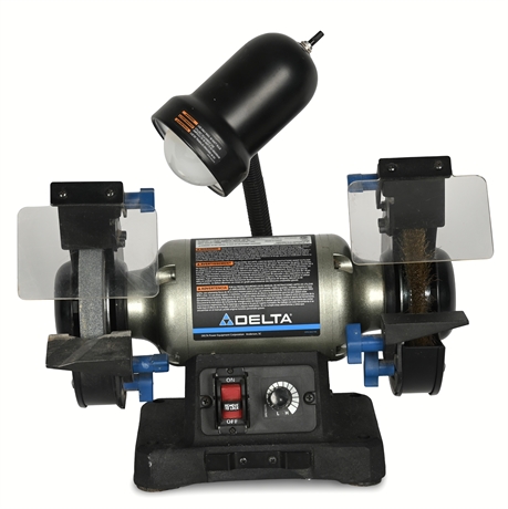 Delta 23-196 Variable Speed 6 inch Grinder with Work Light