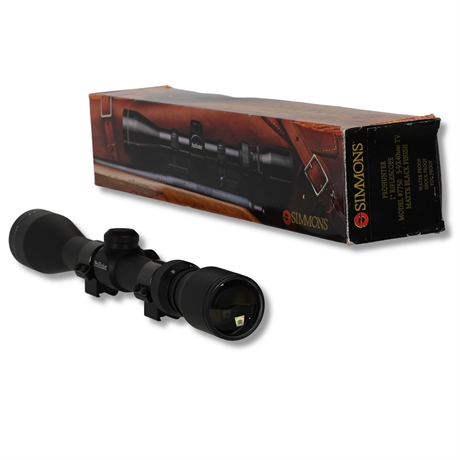 Simmons ProHunter Model 7750 Riflescope – 3-9x40mm