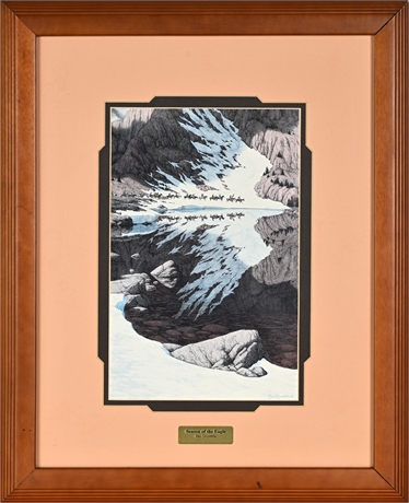 Bev Doolittle “Season of the Eagle” Framed Print