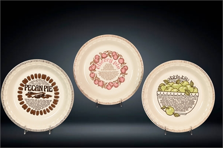 Vintage Jeannette Pie Plates