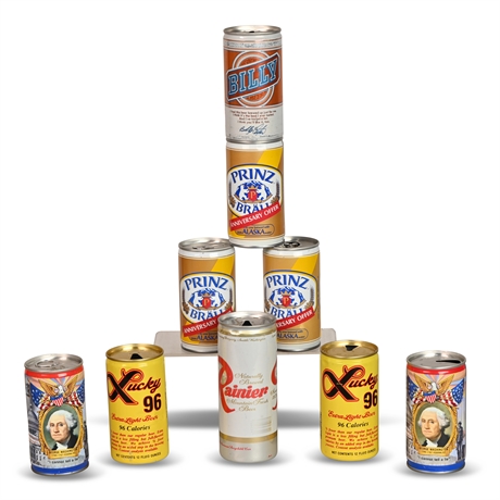 Vintage Beer Can Collection