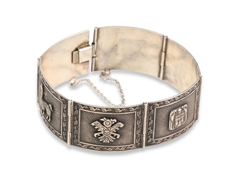 Sterling Silver Peruvian Bracelet