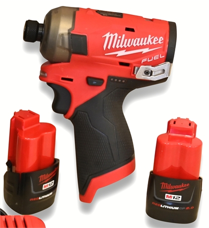 Milwaukee 1/4" Hex Hydraulic Driver Kit