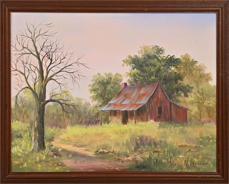 Newell Woolam 'Old Red Barn'
