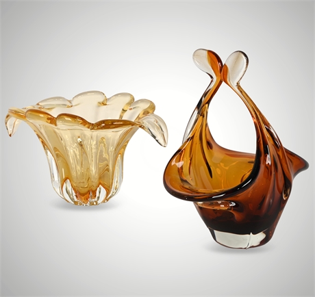 Murano Style Art Glass Collectibles