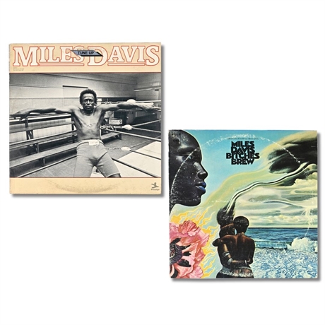 Miles Davis “Bitches Brew” (1970) + “Tune Up” (1977) 2× Double LP Set