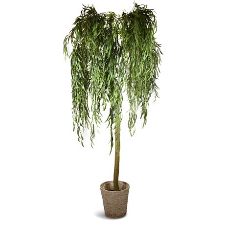 Faux Weeping Willow Tree