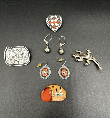 PINS AND EARRINGS COLLECTION