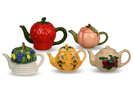 Fruit Theme Teapots