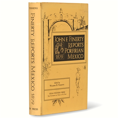 John F. Finerty Reports Porfirian Mexico Signed Book