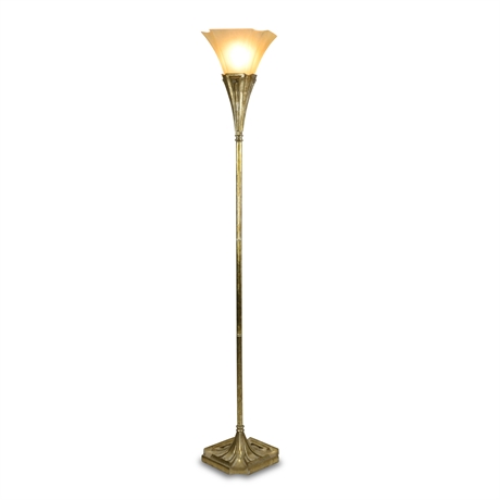70" Torchiere Style Floor Lamp