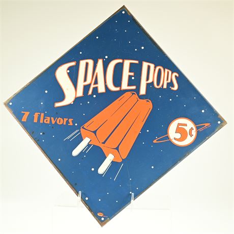 Vintage Style Space Pop Sign