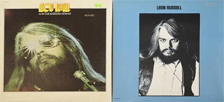 Leon Russell - 2 Albums: Leon Russell 1976 & 1977