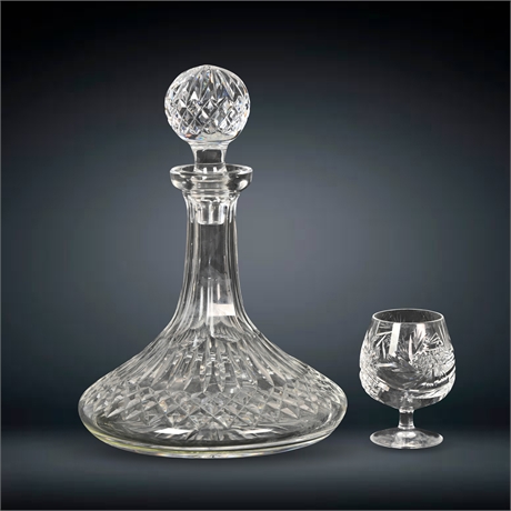 Waterford Lismore Captains Decanter